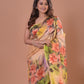 Handpainted Mulberry Handloom Silk Saree-023