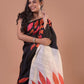 HANDPAINTED MULBERRY HANDLOOM SILK SAREE-033