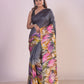 HANDPAINTED MULBERRY HANDLOOM SILK SAREE-040