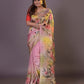 HANDPAINTED MULBERRY HANDLOOM SILK SAREE-047