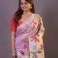 HANDPAINTED MULBERRY HANDLOOM SILK SAREE-50