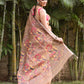 Floral Motifs  Jamdani Saree-007