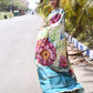 Handpainted Tussar Silk Saree-006 - indeloom