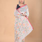 Muslin Jamdani Saree with Ivory White-123