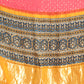 Rani Pink  Ajrakh Bandhini Saree -005