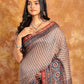 CHANDERI COTTON AJRAKH SAREE -006