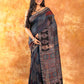 Chanderi Ajrakh Saree(Pre-Order)-014