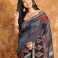 Chanderi Ajrakh Saree(Pre-Order)-014