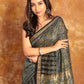 DESIGNER CHANDERI AJRAKH  SAREE-023