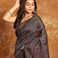 Design Multi Color All over Ajrakh saree-025