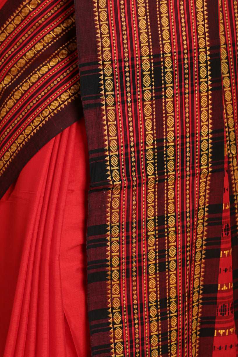 Bengal  Handloom Handspun Cotton Saree-007