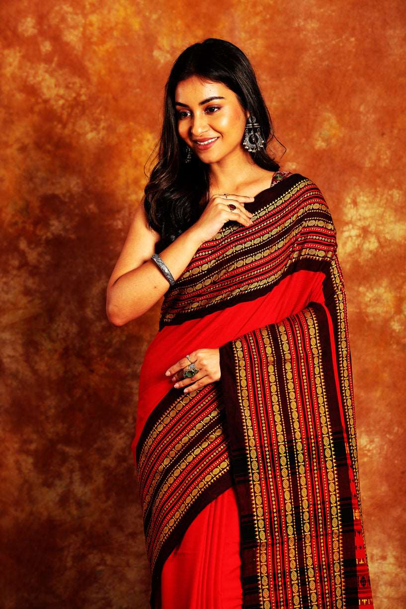 Bengal  Handloom Handspun Cotton Saree-007