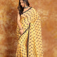 Golden Yellow-Handloom Cotton Saree(Pre-Order)-0018