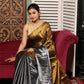 Golden Wheet Brown Tissue Silk Saree-008