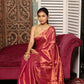 Red Tiisue Silk Saree-009