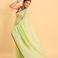 Fern Green-Handloom Cotton Saree-027