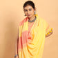 Lemon Yellow-Handloom cotton Saree-034