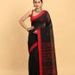 Black-Handloom Cotton Saree-035