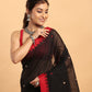 Black-Handloom Cotton Saree-035