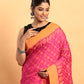 Golden Pink-Handloom Cotton Saree-046