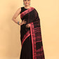 Black-Handloom Cotton Saree-050