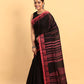 Black-Handloom Cotton Saree-050