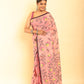 Muslin Jamdani in Baby Pink Saree-065