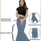 Saree Shapewear Fish Cut Style In Pigeon Blue - 002