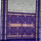 Pure Handwoven Gadwal Silk Saree Russian Purple -017